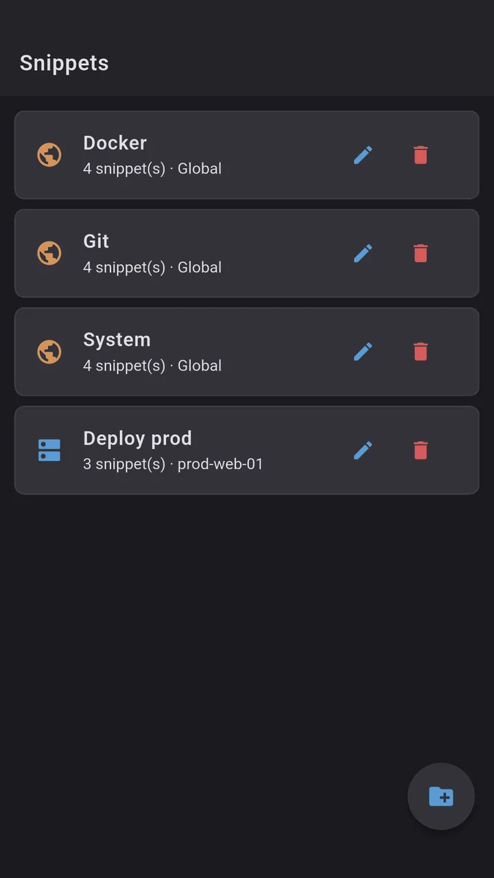 Snippets