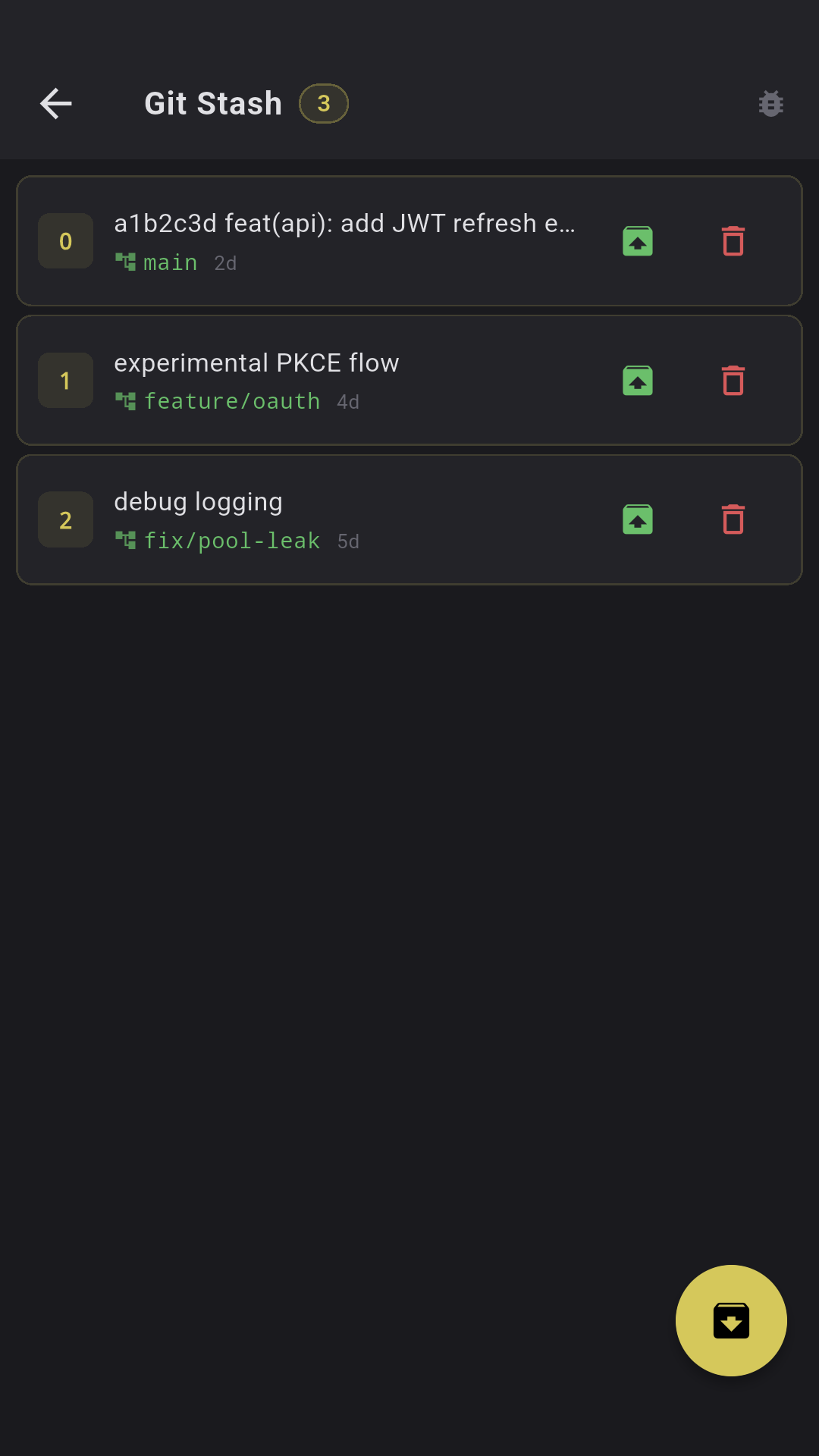 Git Stash