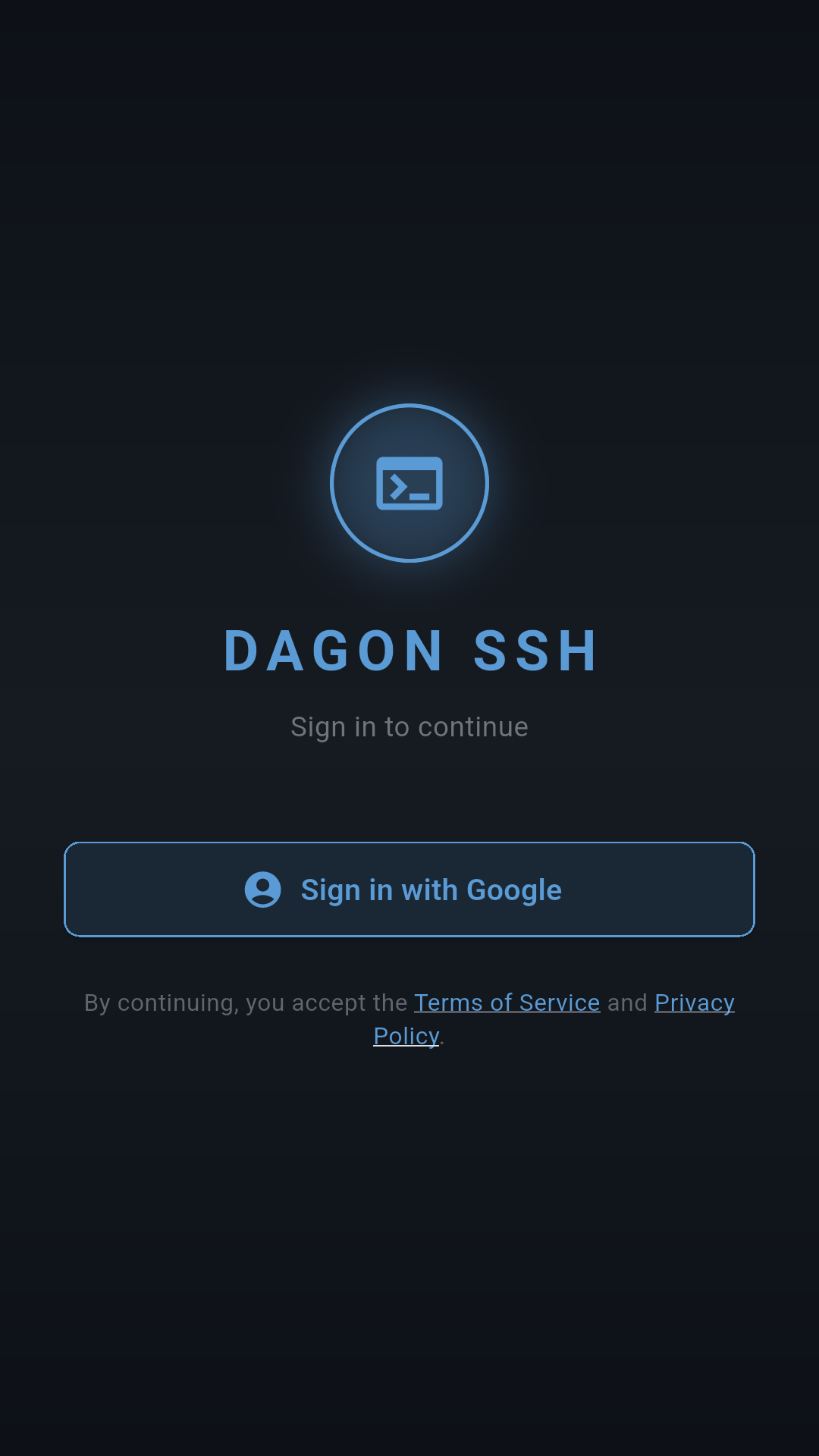 Sign in