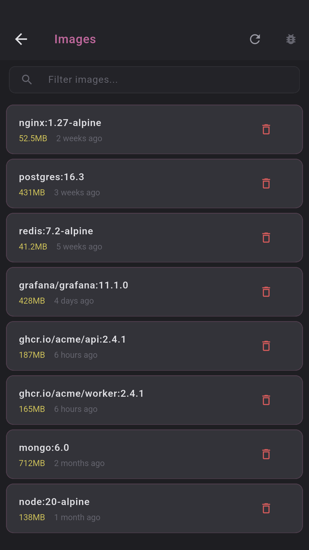 Docker Images