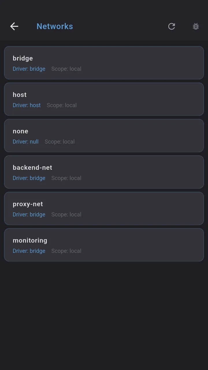 Docker networks